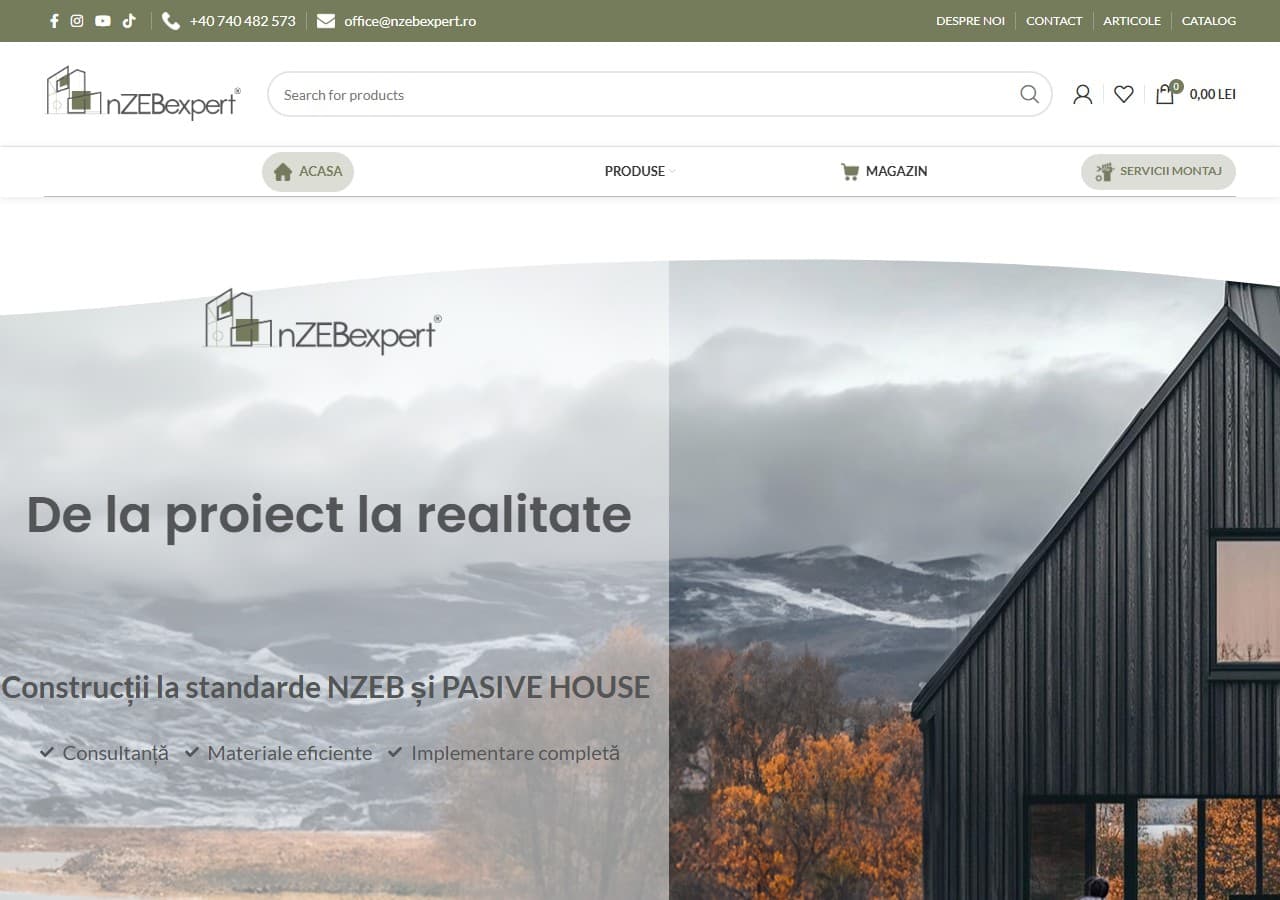 nZEBexpert.ro — eCommerce